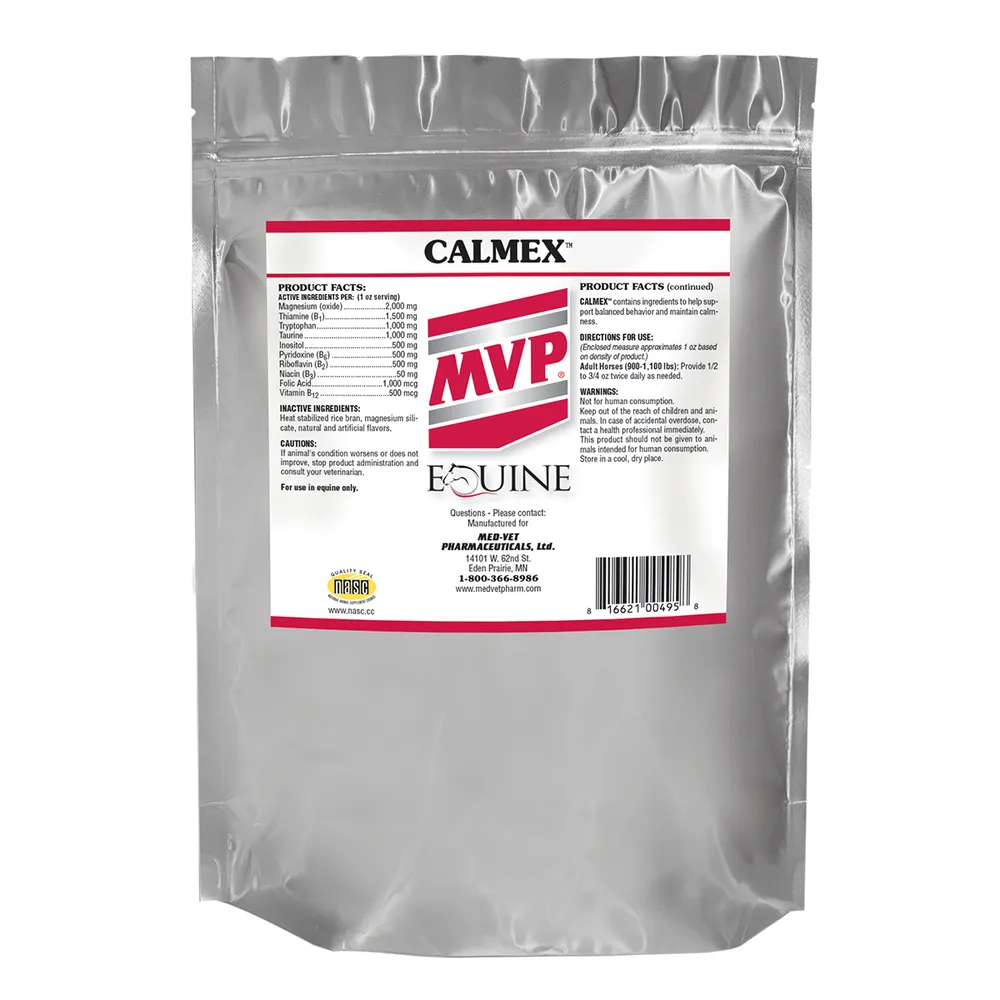 Calmex Powder Calming Support Supplement For Horses