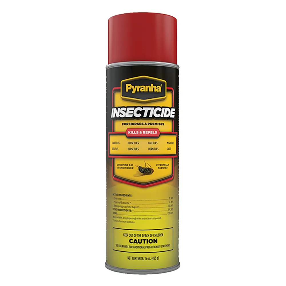 Pyranha Insecticide Aerosol Premise And Horse Spray