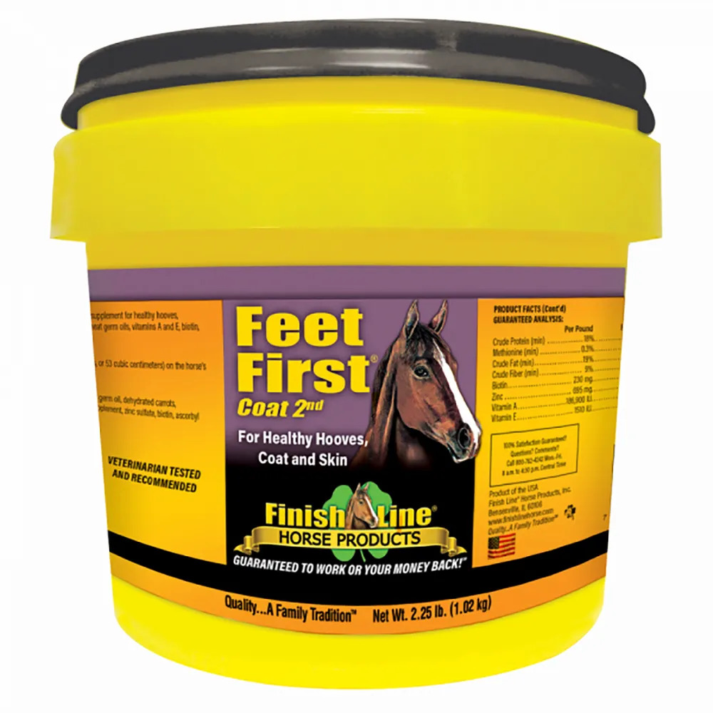 Feet First Coat 2nd Horse Supplement