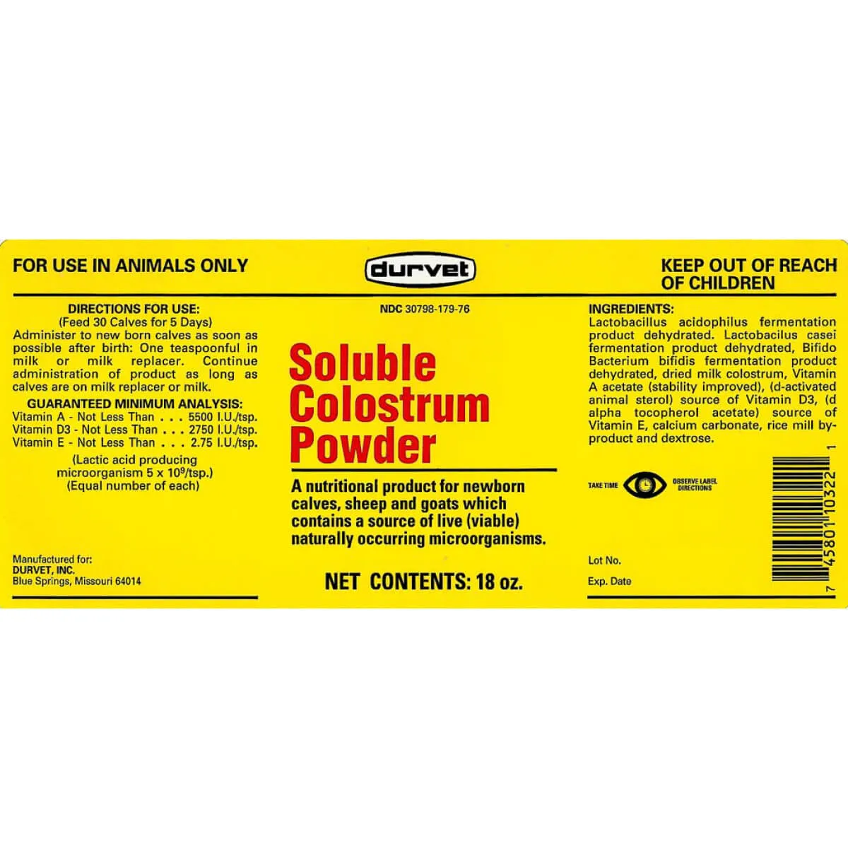 Soluble Colostrum Powder - Image 2