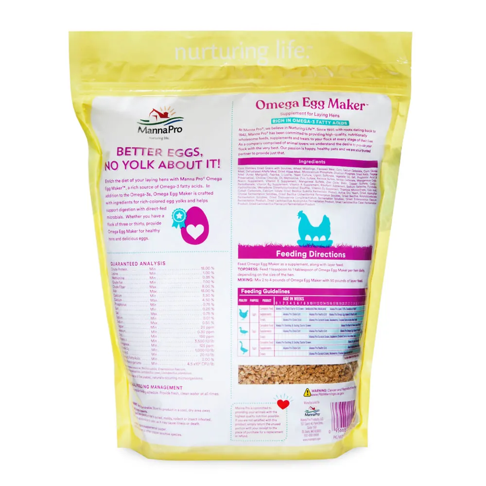 Omega Egg Maker Supplement For Laying Hens - Image 2