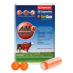 AiM-L VetCaps Cattle Insecticide Capsules For VetGun