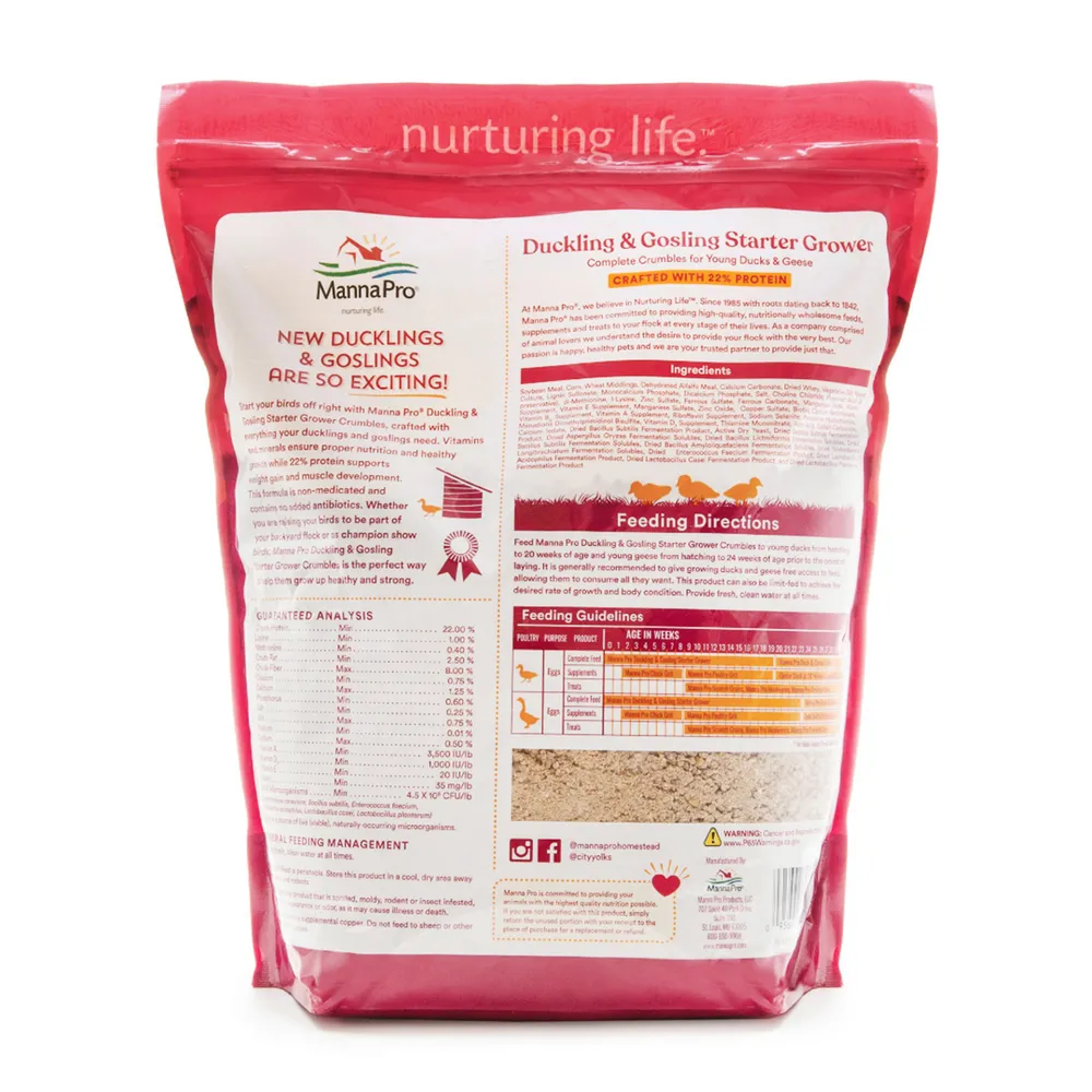 Duckling & Gosling Starter Grower Crumbles - Image 2