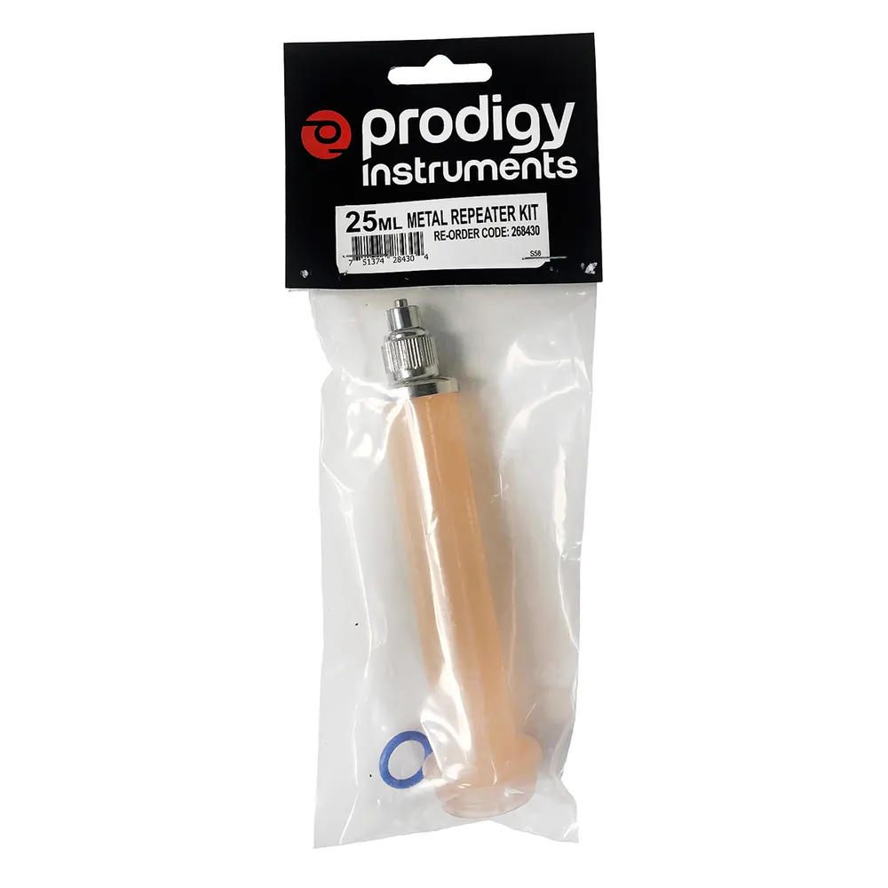 Prodigy 25 Ml Metal Repeater Syringe Replacement Part