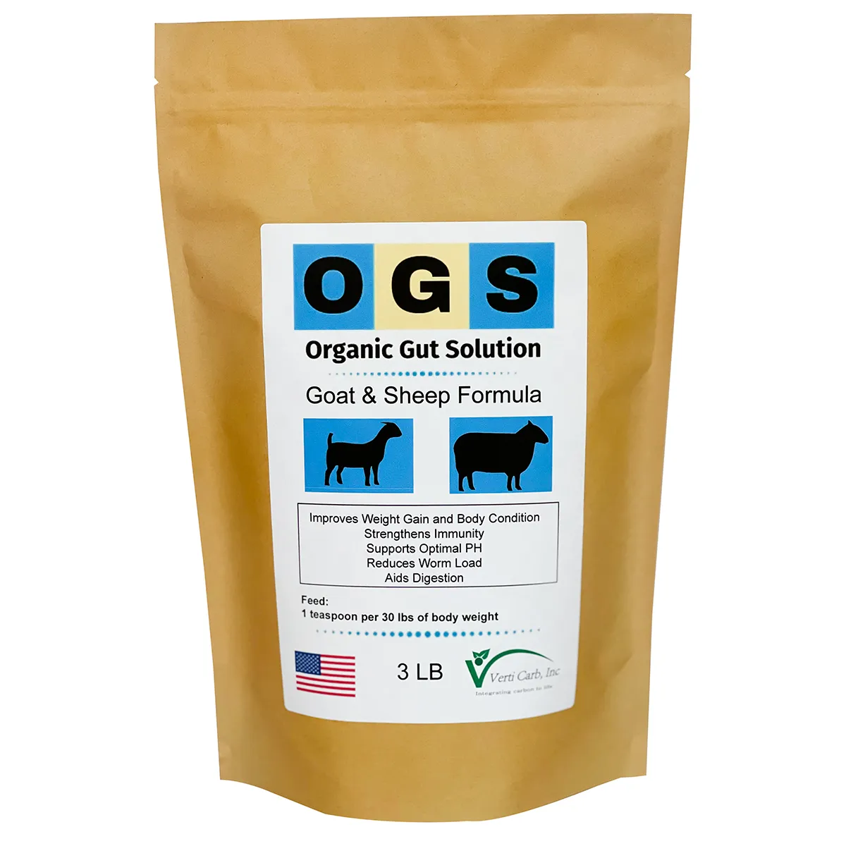 Organic Gut Solution Goat & Sheep Formula