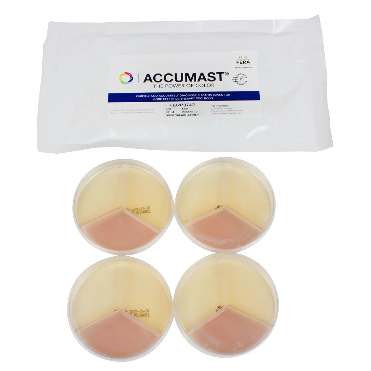 ACCUMAST On-Farm Mastitis Culture Test Kit - Image 2