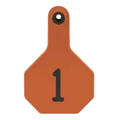 Y-Tex 3-Star Medium Numbered All-American Laser-Printed Ear Tags